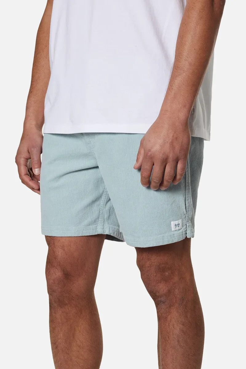 Katin Cord Local Short Light Blue - Mens Walk Shorts-1