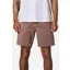 Katin Patio Short Dark Clay - Mens Red Elasticated Cotton Shorts
