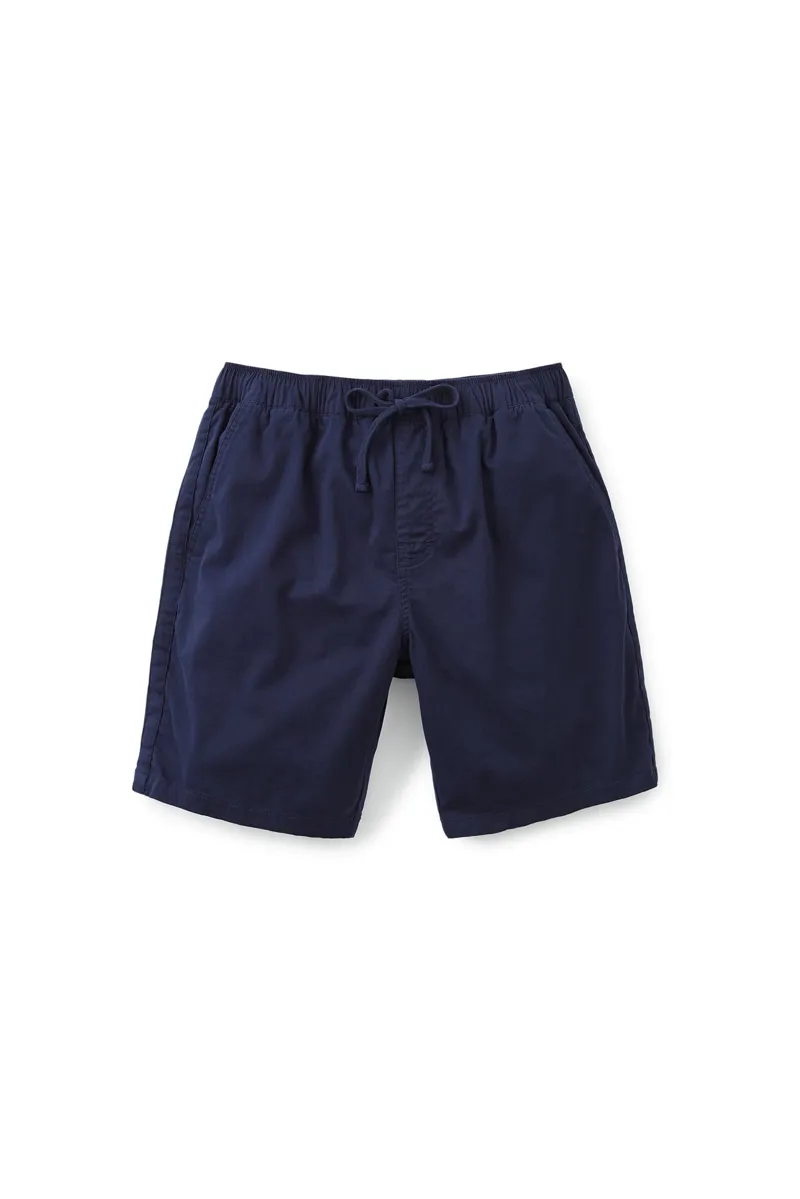 Katin Patio Short Polar Navy - Mens Blue Elasticated Cotton Shorts-3