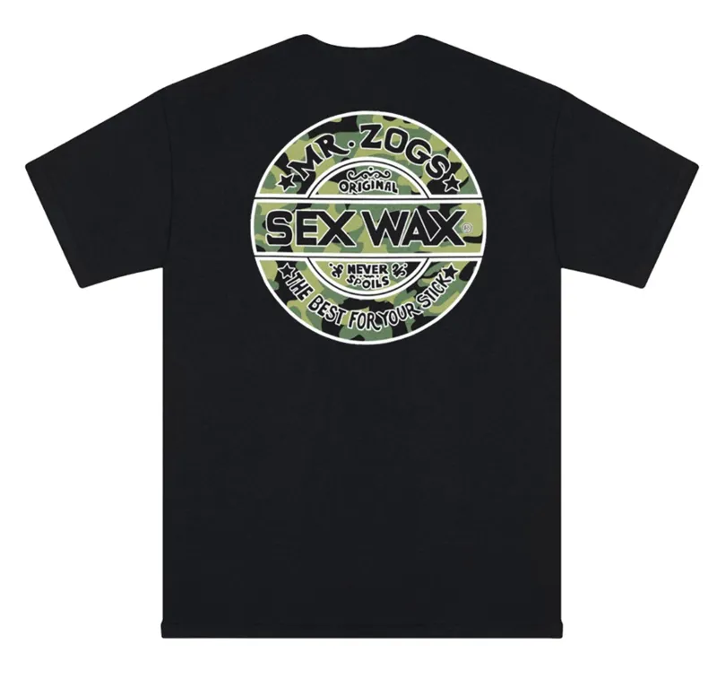 Sexwax Tee Black Camo-1