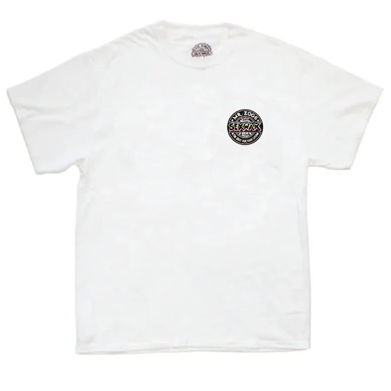Sexwax Tee Word Fade Team - White