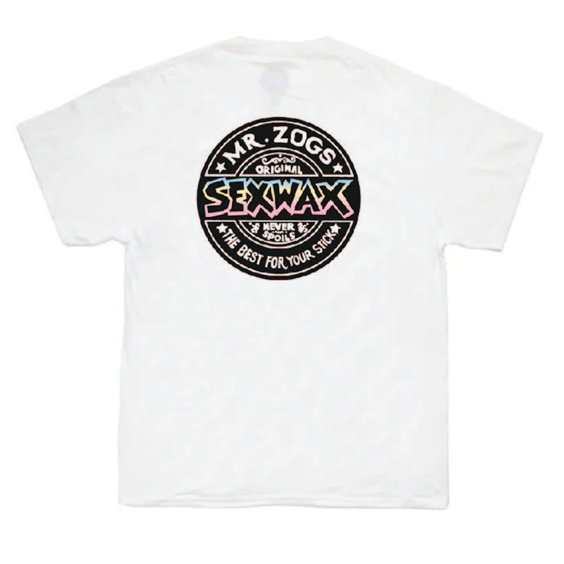 Sexwax Tee Word Fade Team - White-1