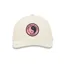 T and C Surf Designs YY Trucker Cap Natural/Pink Logo - Unisex White Hat