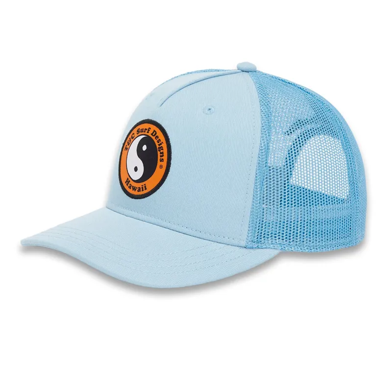 T and C Surf Designs YY Trucker Cap Used Blue/Orange Logo - Unisex Hat-1