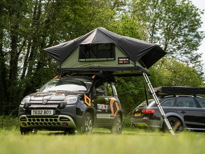 TentBox Lite 2.0 Forest Green - Roof Tent Box-6