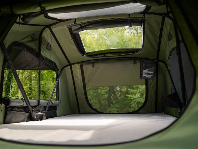 TentBox Lite 2.0 Forest Green - Roof Tent Box-5
