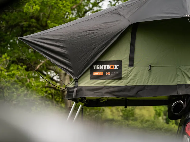 TentBox Lite 2.0 Forest Green - Roof Tent Box-8