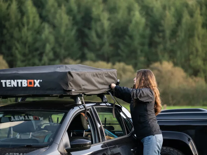 TentBox Lite 2.0 Forest Green - Roof Tent Box-9