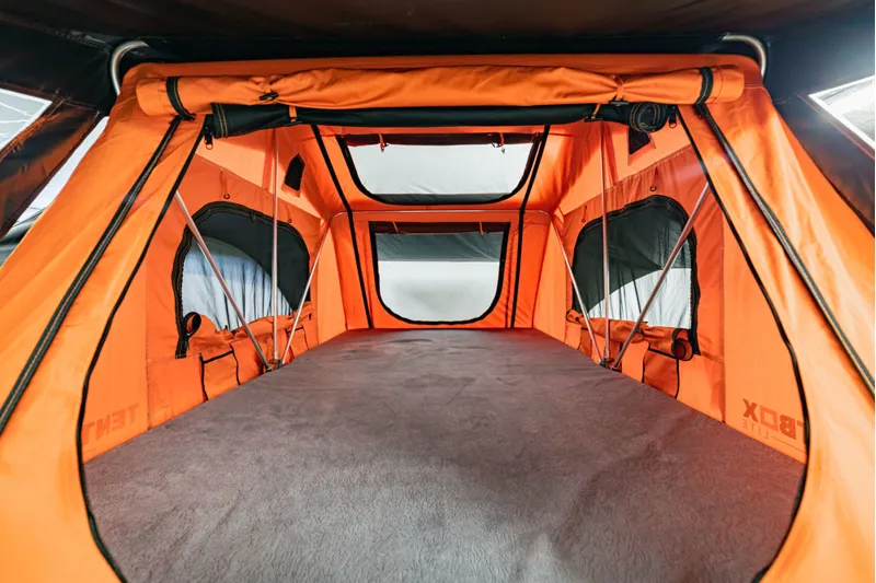 TentBox Lite 1.0 Orange Edition - Roof Box Tent-2