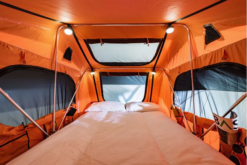 TentBox Lite 1.0 Orange Edition - Roof Box Tent-3