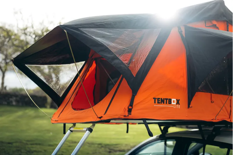 TentBox Lite 1.0 Orange Edition - Roof Box Tent-4