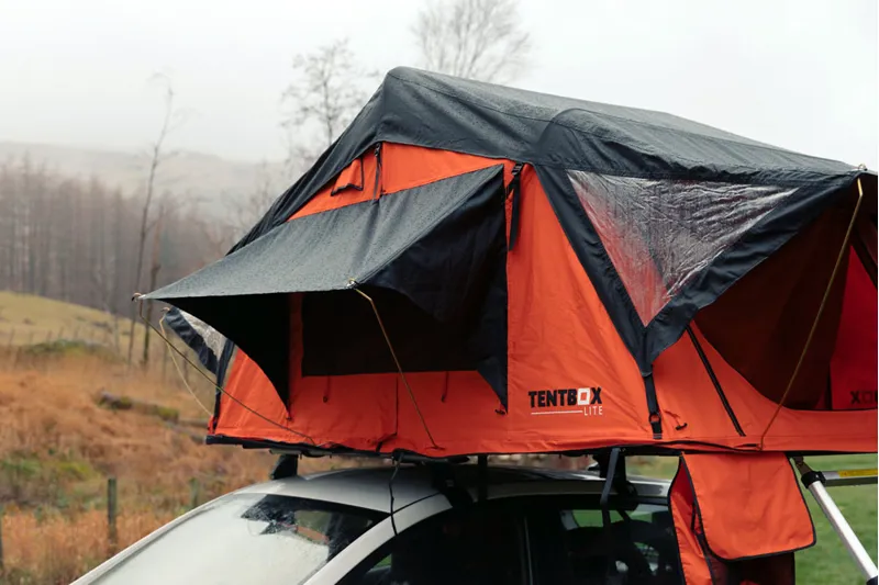 TentBox Lite 1.0 Orange Edition - Roof Box Tent-7