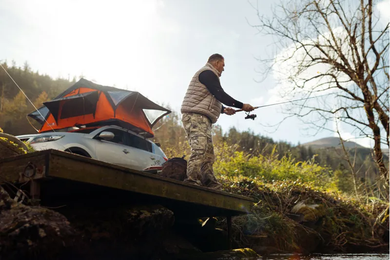 TentBox Lite 1.0 Orange Edition - Roof Box Tent-11