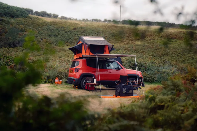 TentBox Lite 1.0 Orange Edition - Roof Box Tent-10