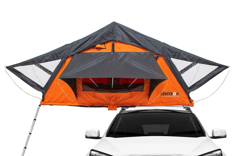 TentBox Lite 1.0 Orange Edition - Roof Box Tent-1