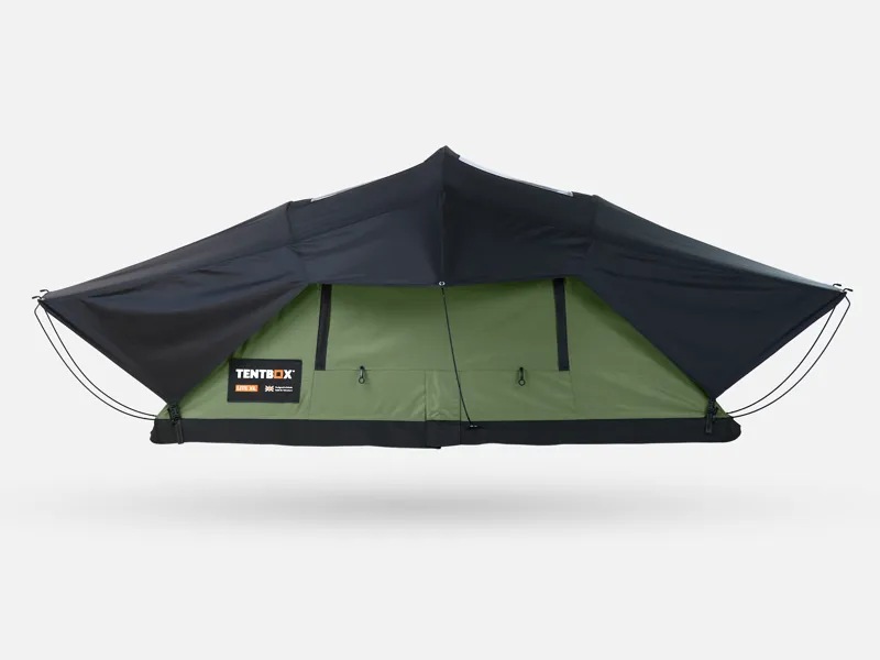 TentBox Lite XL Forest Green - Roof Tent Box