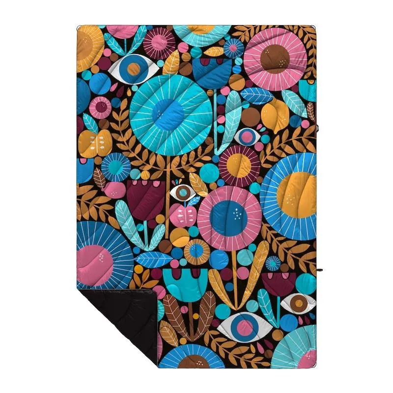 Rumpl Original Puffy Night Garden Lisa Congdon Blanket
