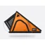 TentBox Cargo 2.0 Sunset Orange - Roof Tent Box