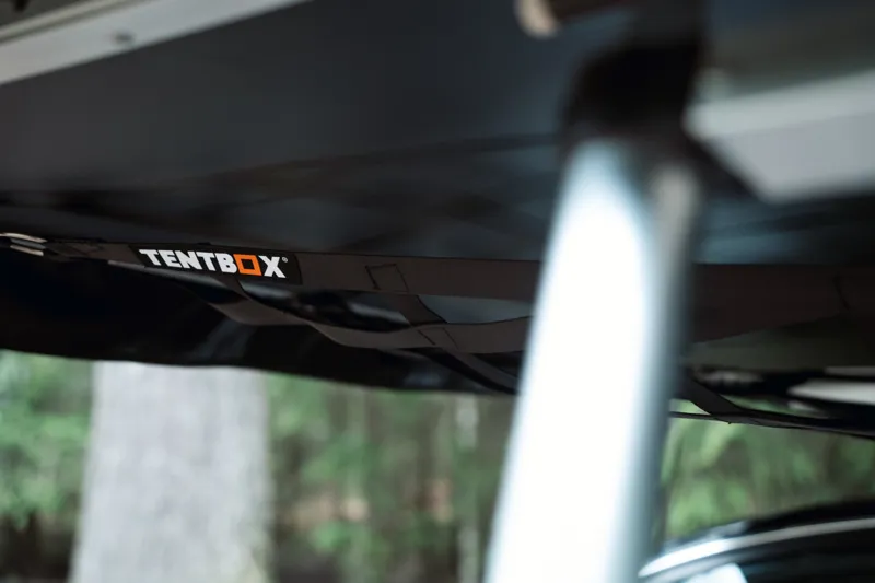 TentBox Lite XL Forest Green - Roof Tent Box-13