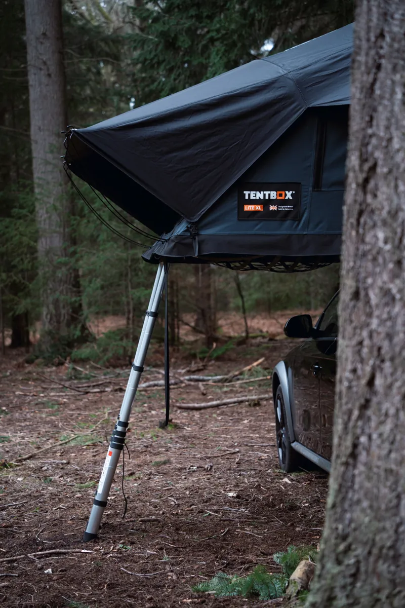 TentBox Lite XL Forest Green - Roof Tent Box-7