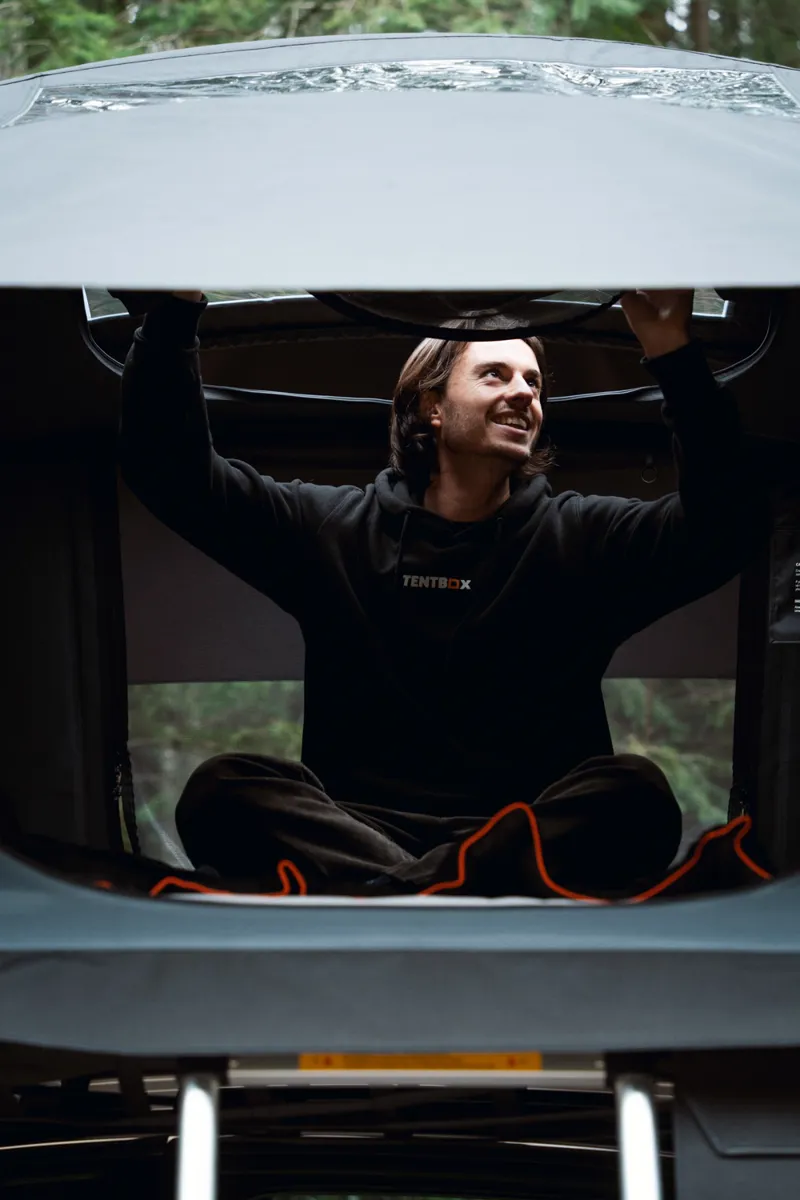 TentBox Lite XL Forest Green - Roof Tent Box-11