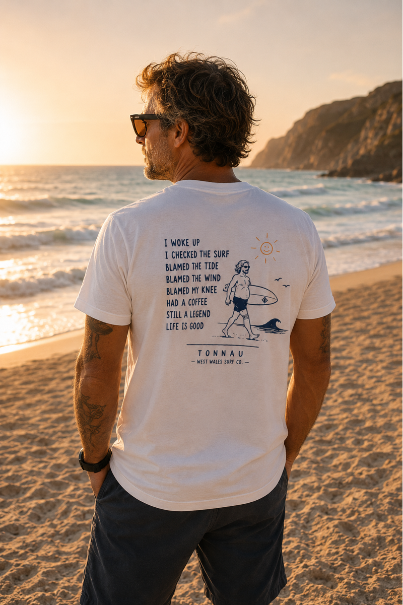 Tonnau Legend Tee - White-2