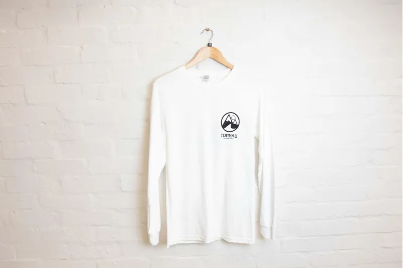Tonnau Mountain Long Sleeve T-Shirt - White-1