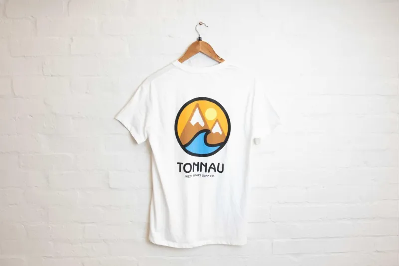 Tonnau Mountain Short Sleeve T-Shirt - White