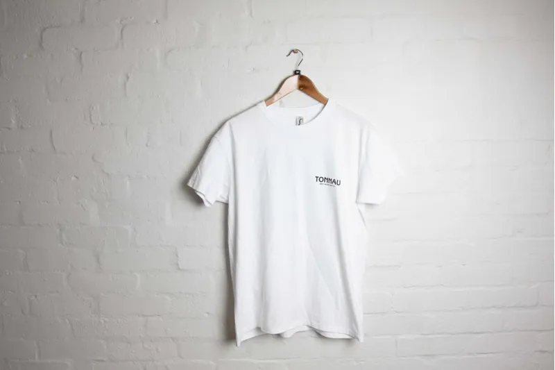 Tonnau New Waves Short Sleeve T-Shirt White-1