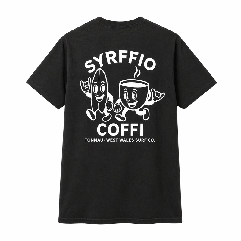 Tonnau Coffi t-shirt in Black