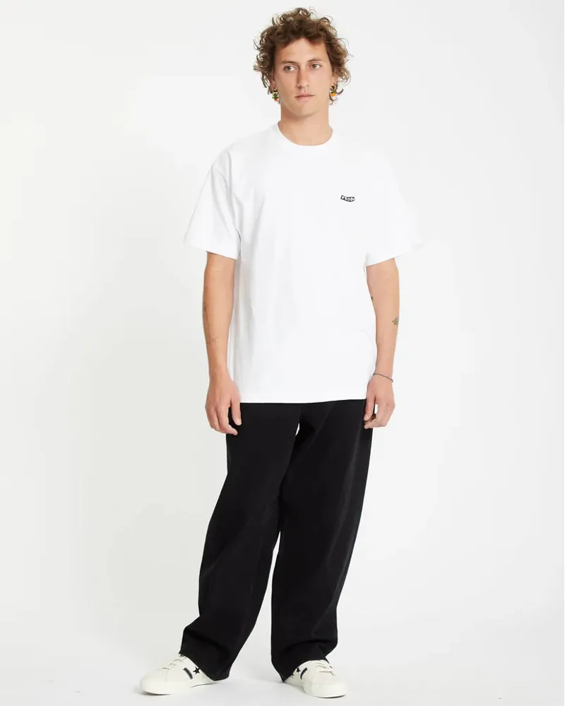 Volcom Pistol Stone Lse Short Sleeve Tee White -2