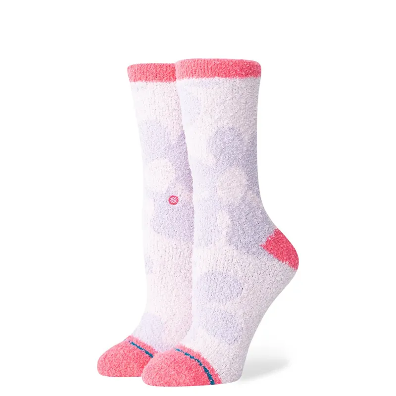 Stance Chillax Crew Socks Lilac Ice