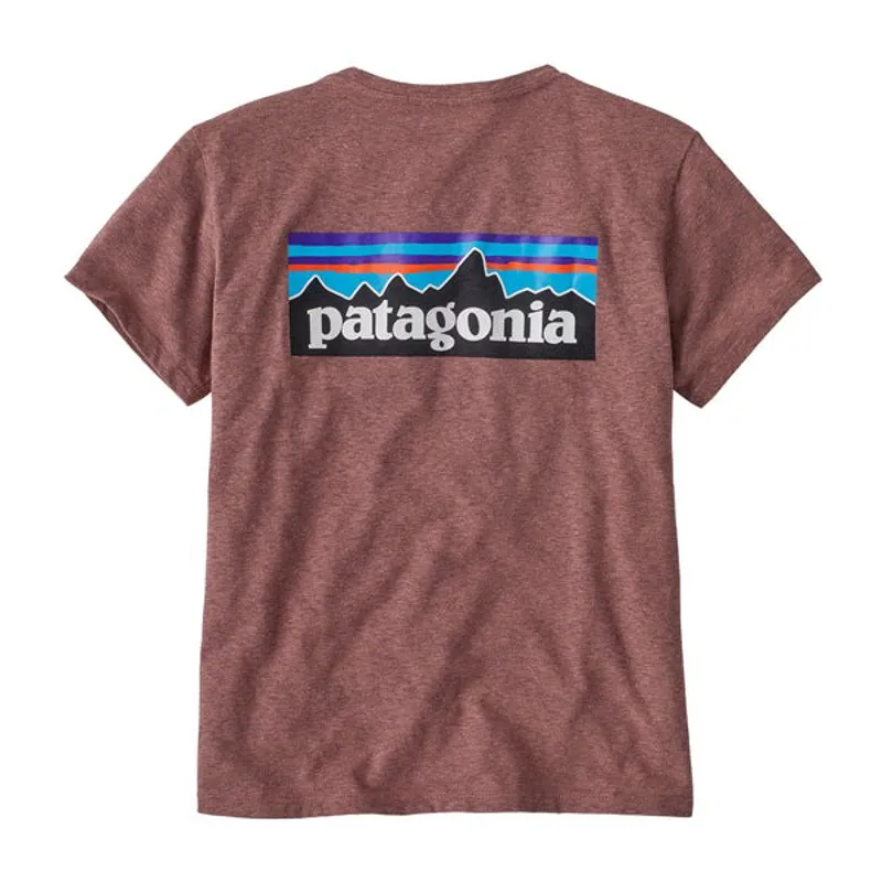 Patagonia P-6 Logo Responsibili-Tee Dulse Mauve