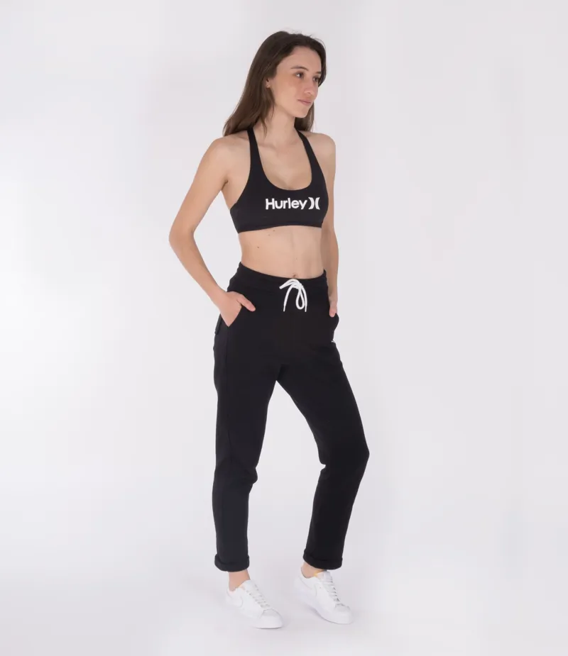 Hurley Oceancare Script Fleece Joggers Black-4
