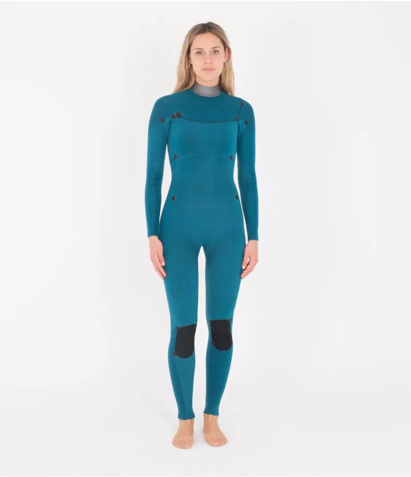 Hurley Womens Advantage 3/2mm Fullsuit in Winetasting-6