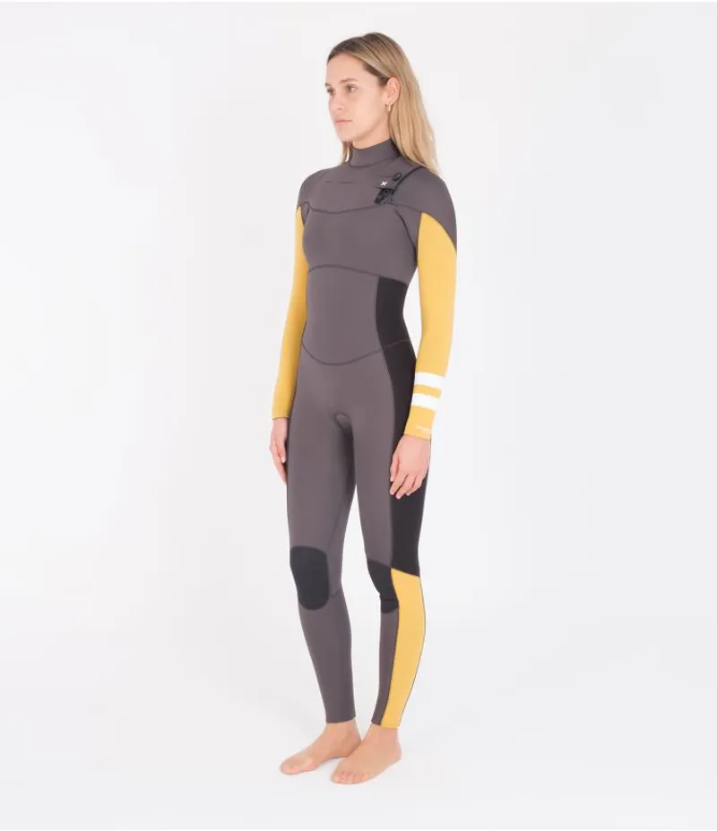 Hurley Womens Advantage 3/2mm Fullsuit in Marigold-1
