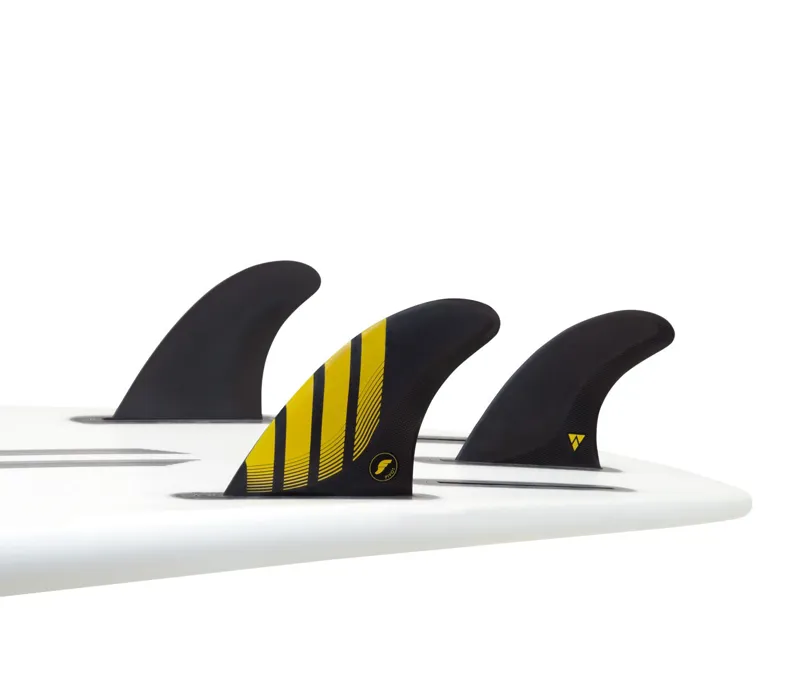 Futures P4 Alpha Thruster Fins Small Carbon/Yellow-1
