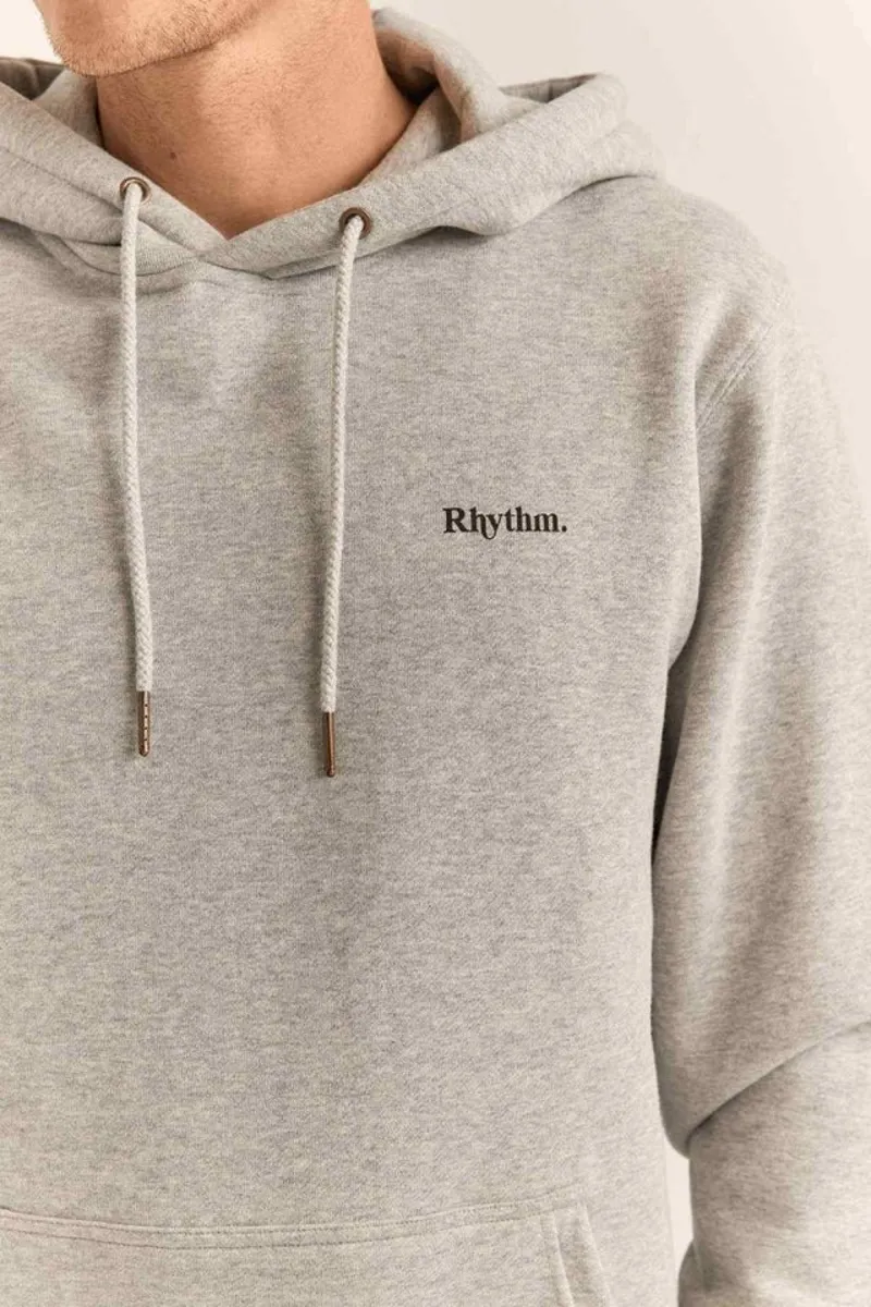Rhythm Brand Fleece Hood - Grey-2