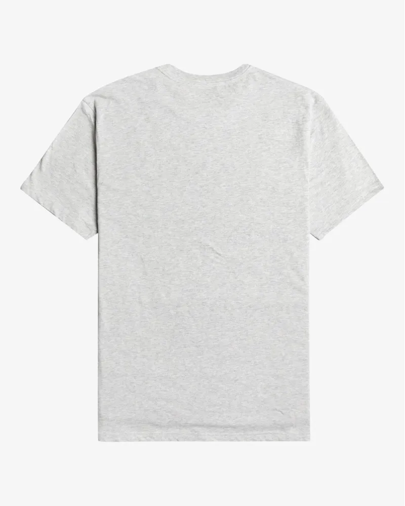 Billabong Diamond Wave Short Sleeve Tee in Grey Heather-5