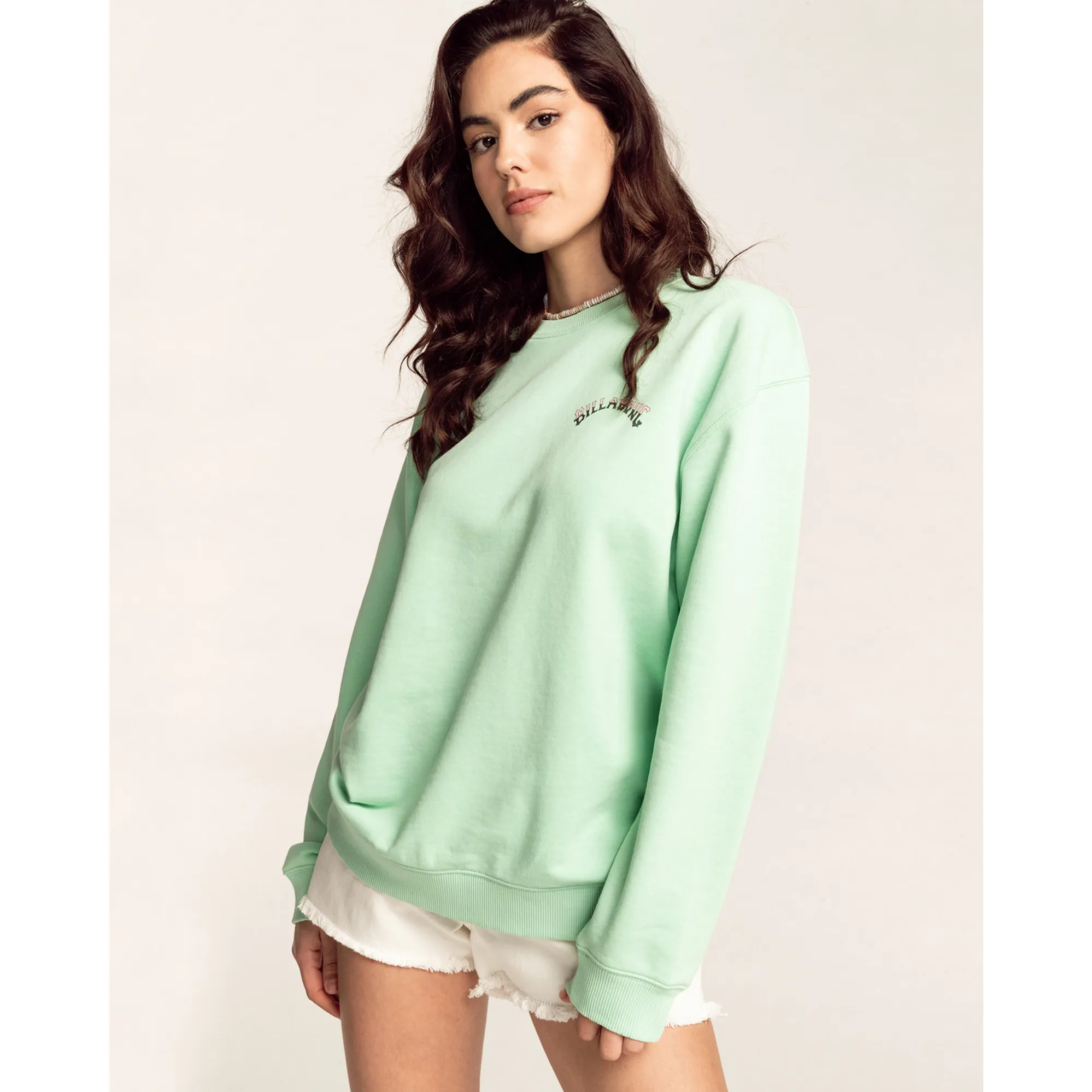 Billabong Aloha Forever Sweatshirt in Spearmint