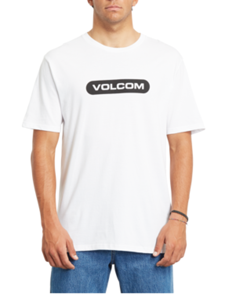 Volcom New Euro Bsc Short Sleeve T-Shirt White 2020