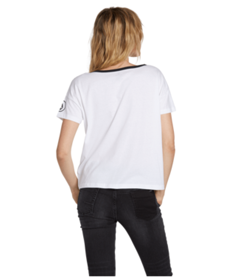 Volcom One Of Each Sleeve Short T-Shirt White 2020-4