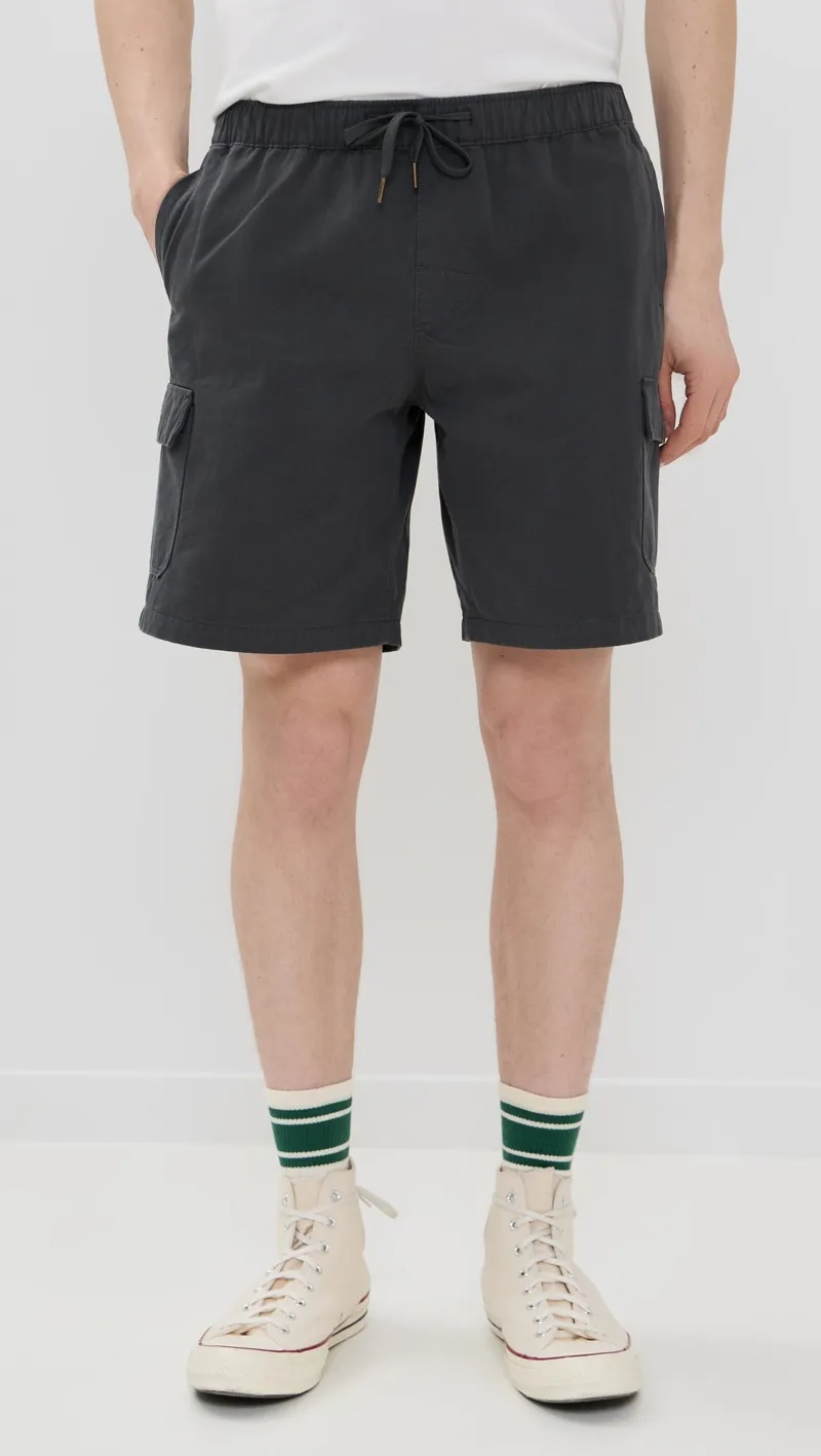 Rhythm Cargo Jam Shorts - Charcoal-2