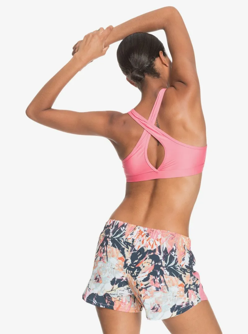 Roxy Heros Will Rise Sports Bra - Pink Lemonade-2