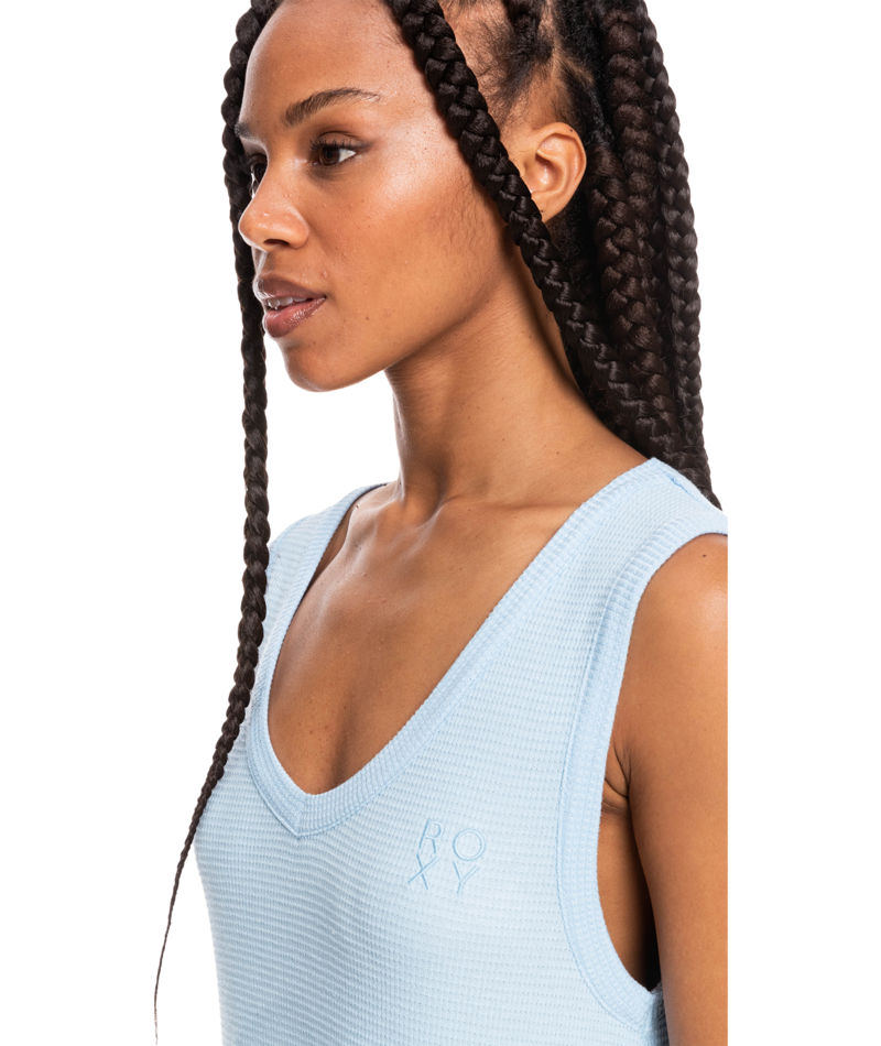 Roxy Sunday Breakfast Tank Top in Cool Blue-1
