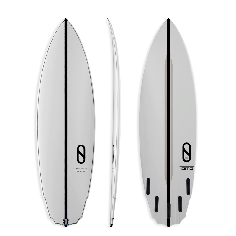 Slater Designs Surfboard - Sci- Fi 2.0 - FCS II - 5'11 - 33.8L-3