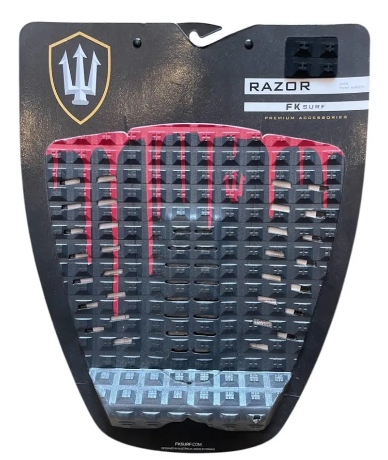 far king tail pad - razor red/black