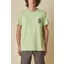 Globe Peace Man Tee in Herbal