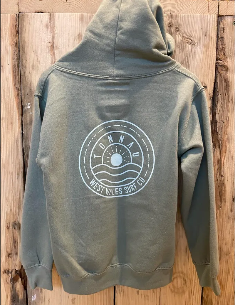 Tonnau Kids Sunset Hoody - Green