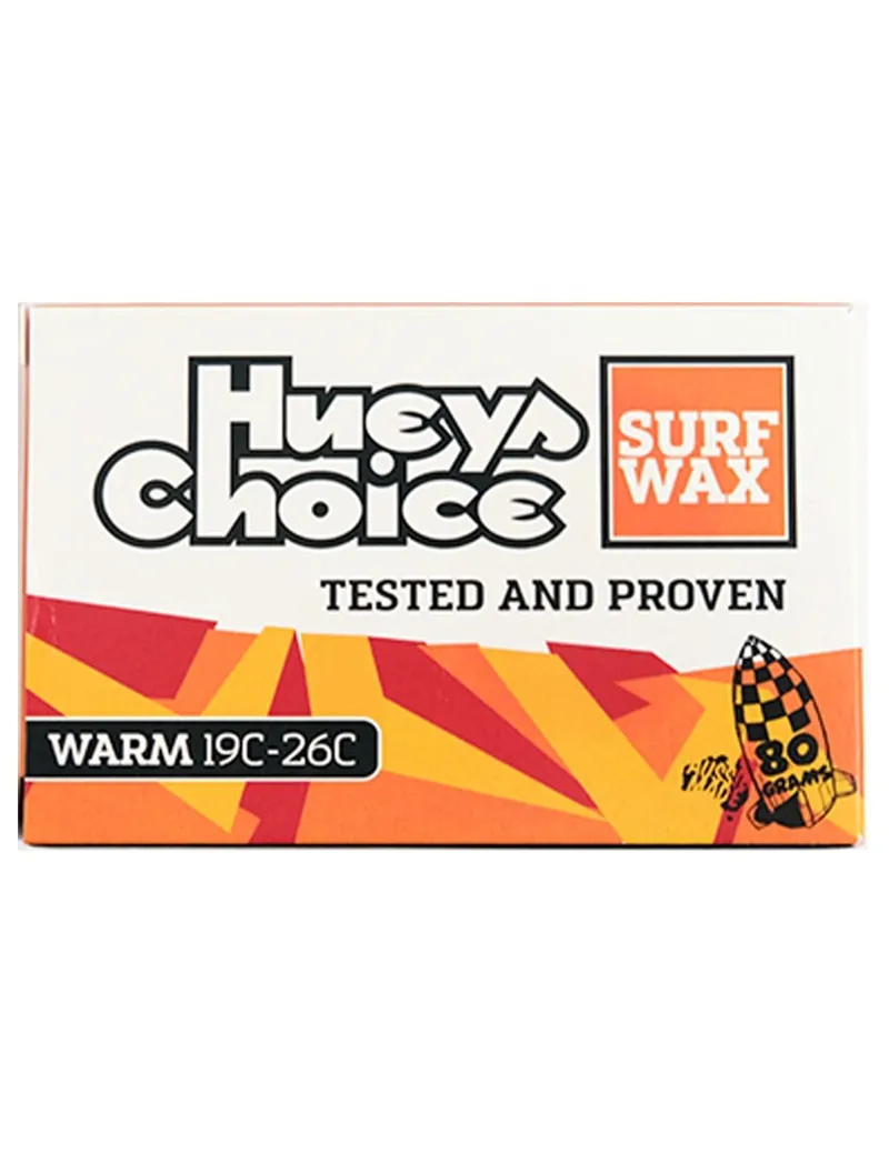 Hueys Choice Surf Wax - WARM